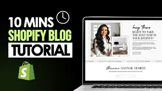 Shopify Blog Tutorial 2026 | (Step by Step for Beginners)