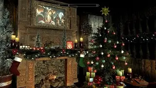 The Sleigh Belle Player Home - Sneak Peek - Skyrim LE and SSE/AE - Best Festive House Ever!