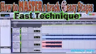 Mastering in a DAW simple fast 6 stage technique