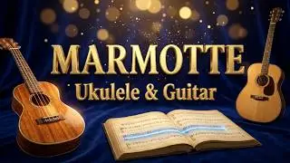 Beethoven - Marmotte / Easy Duet for Ukulele & Guitar / WITH TAB