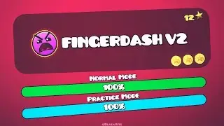 FINGERDASH VERSION 2!! (ANOTHER VERSION) - GEOMETRY DASH 2.1!