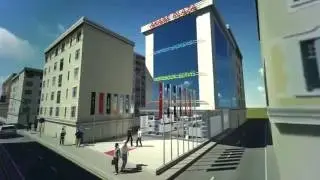 Akabe Plaza Animasyon - 3ds max + Lumion
