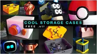 Unique 3D Printed Containers & Organizers | Part 2 