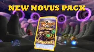New Novus Pack Opening (Wizard101)