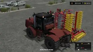 ТРАКТОР КИРОВЕЦ К-744 ДЛЯ FARMING SIMULATOR 2017