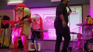 Slider and The Dogs - Cue the Confetti Fundraiser @ Mascot Hall of Fame!