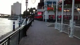 Walking through Jacksonville Landing 5-26-2016