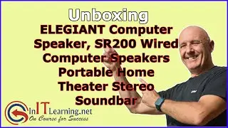 Unboxing ELEGIANT Computer Speaker, SR200 Wired Computer Speakers