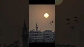 تجربة العدسة الزوم في تصوير الشمس💪🏻