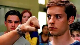 Драка Питера и Флэша - Я не хочу с тобой драться | Человек-паук (2002)