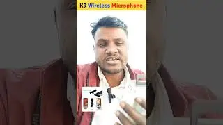 K9 Wireless Mic 🎙️#unboxing #shortsfeed #unboxingvideo #trending #microphone #viral
