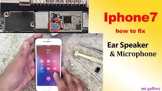 Iphone 7 Earspeaker+ microphone not working