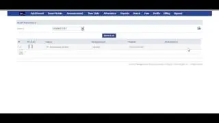 How to Add Staff 's Attendance and show Attendance
