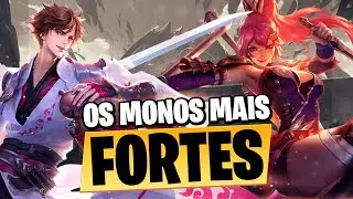 OS MELHORES HERÓIS PARA SER MONO NO HONOR OF KINGS