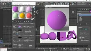 3DS MAX V-RAY Adding materials