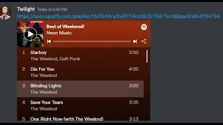 How to share your Spotify playlist to people in discord.