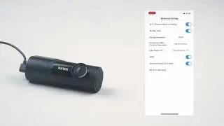 How to Set the Sensitivity of Recording Emergency Video | KAWA Dashcam D6