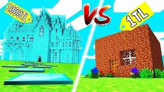 1 TL EV VS 1000 TL EV - Minecraft