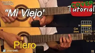 Mi Viejo - Piero Tutorial/Cover Instrumental Guitarra