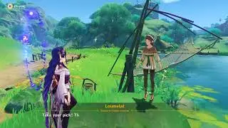 Location of Sumeru Fishing Shop in Genshin Impact (Get the NEW R5 End of the Line Bow)