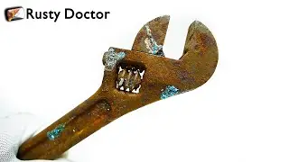 Restoration of an old rusty wrench!