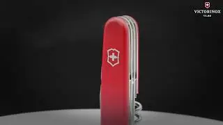 Складаний ніж Victorinox CLIMBER MAT червоний матовий лак 1.3703.M0007p Victorinox_Ukraine