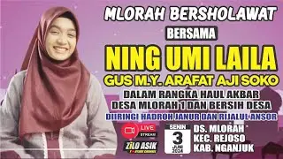 #LiVE NiNG UMi LAiLA Terbaru Malam ini || 3 -6 - 2024 || MLorah - Rejoso - Nganjuk