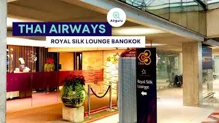 Thai Airways Royal Silk Domestic Business Class Lounge Bangkok Suvarnabhumi Airport