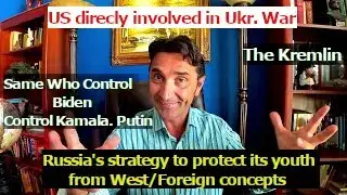 Who controlled Biden, control Kamala. Putin says. US directly involved in Ukr war. Kremlin says.