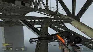Practicing B-Hopping in HL2 [Sandtraps and Highway-17]