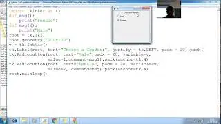 221 Tkinter Course Create gui Graphic User Interfaces in Python with source code Tutorial Programmin