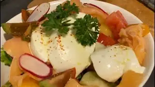 Recette Rapide et simple Salade Mozzarella Et Saumon Fumé