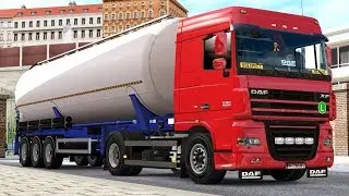 ETS2 1.28 ProMods 2.20 DAF XF105 Basel - Rennes