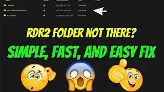 How To Fix Rockstar Launcher Freezing (It Is Because Of No RDR2 Folder!) 