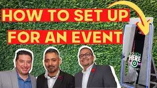 Behind the Scenes of a PHOTO BOOTH RENTAL event!!!!