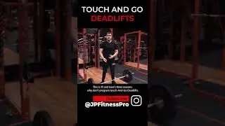 Touch and Go Deadlifts...  I Don't Program Them, Here's Why! #deadlift #powerlifting #hypertrophy