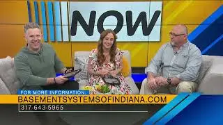 Fox 59 Indy Now Show Featuring Basement Systems of Indiana