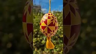 PYSANKY - Traditional Ukrainian Easter Eggs - Egg Art Handmade by Sorok.Klyntsiv from Ukraine