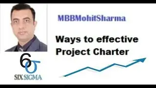 Ways to effective Project Charter - Six Sigma | MBBMohitSharma