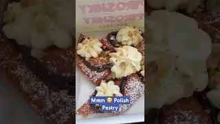 Mmm 😋 polish pastry • Mompreneur Life ❤️ Vlog YouTube #Shorts