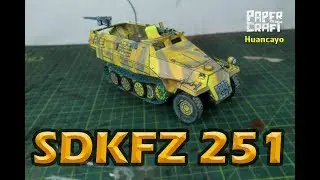 SDKFZ 251 de papel