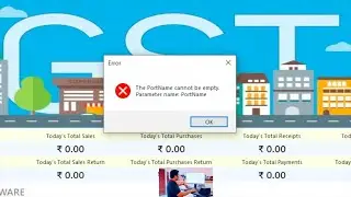 PORT NAME CANNOT BE EMPTY ERROR HOW TO SOLVE