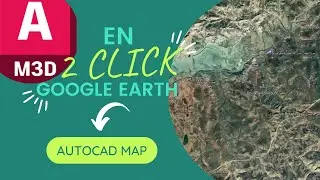 Convert Google Earth to AutoCAD Map - تحويل Google Earth إلى AutoCAD Map