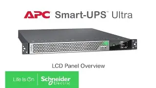APC Smart-UPS Ultra 3kW - How to navigate through LCD main panel