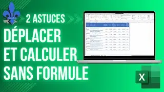 EXCEL TIP: MOVE A COLUMN AND CALCULATE WITHOUT A FORMULA