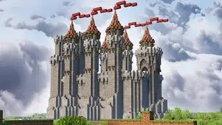 Minecraft How to Build a Huge Castle