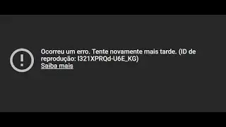 YOUTUBE CAIU GERAL, SERÁ QUE FOI DERRUBADO?
