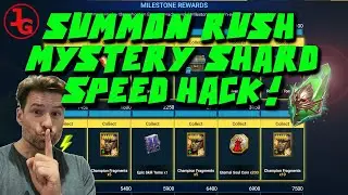 Don't sit on Mystery Shards use them for Summon Rush - Raid Shadow Legends 
