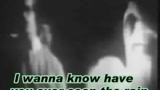 CCR Have you ever seen the rain with lyric
