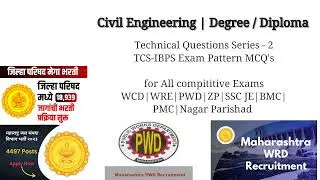 MCQ  on Technical Topics for Compititive Exams Session 2 Timber- Civil Engineering - Degree|Diploma